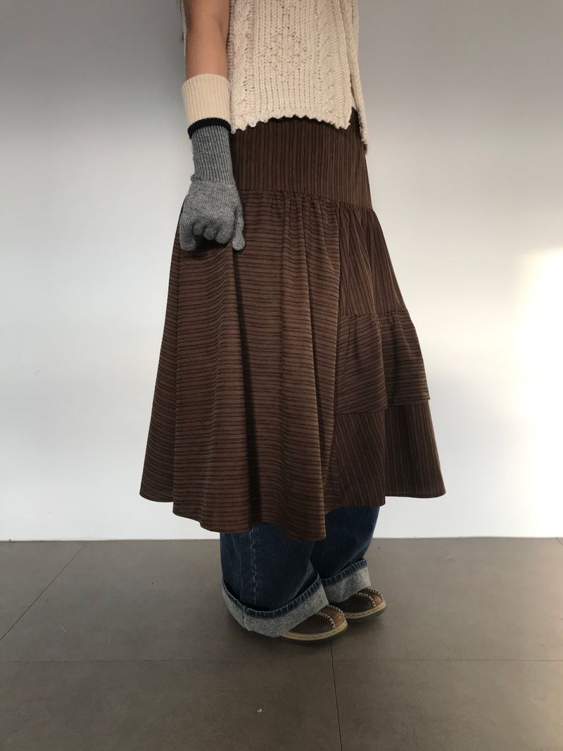 [MD Pick]Lunatic Unbalanced Skirt