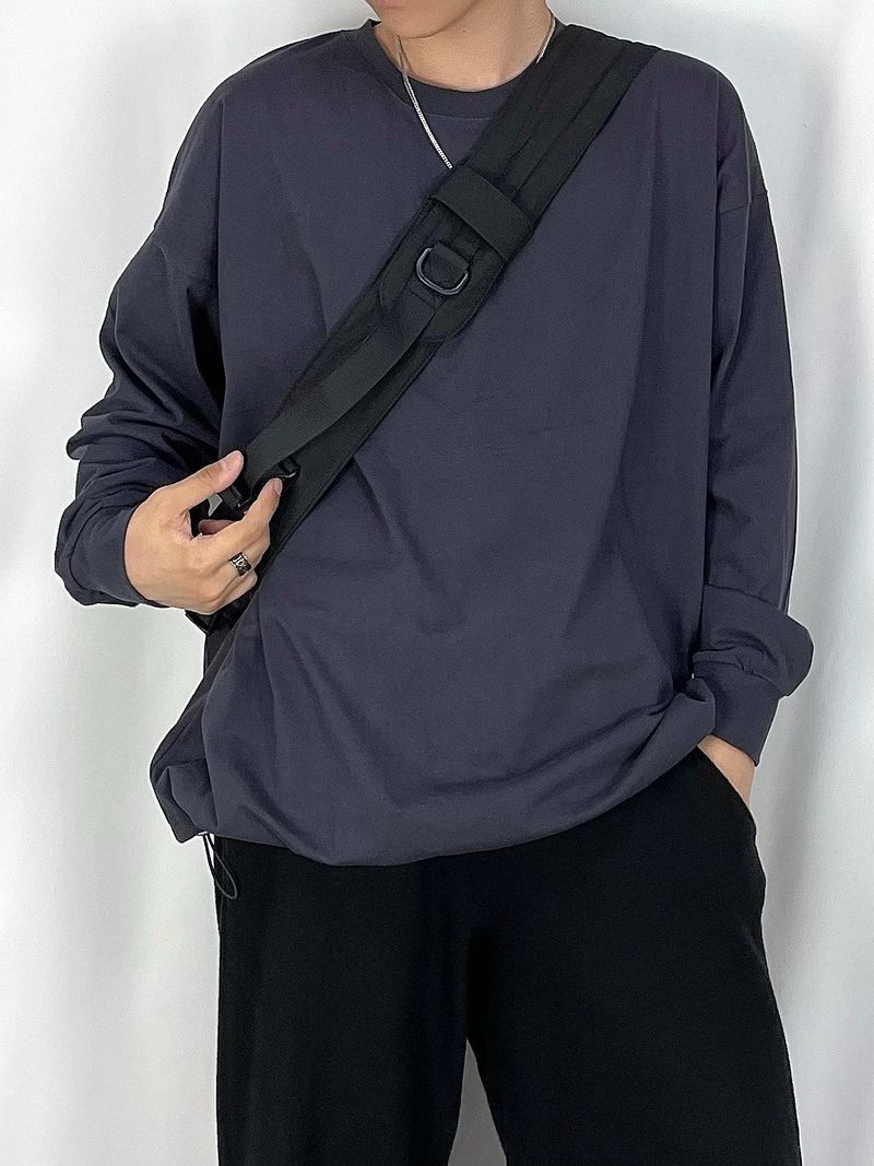Velcro over sling-bag