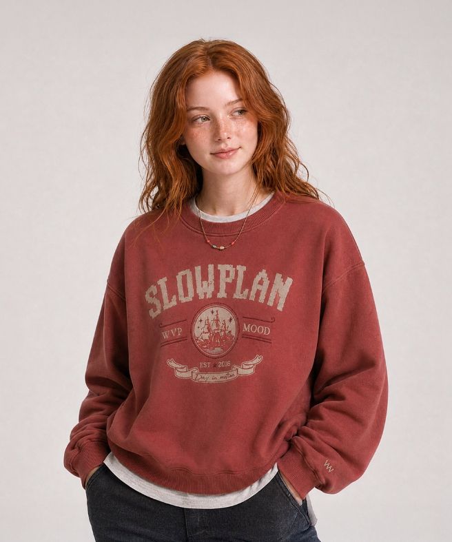 26FW★ Slow Plan Sweatshirt
