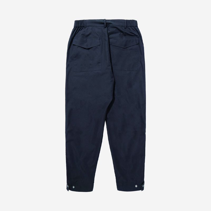 Poly Cotton Cargo Pants - NAVY