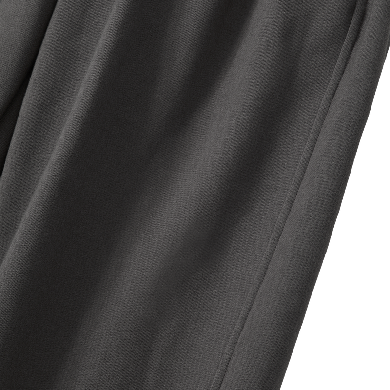 Soft Touch Washed Balloon Wide Sweatpants - CHARCOAL