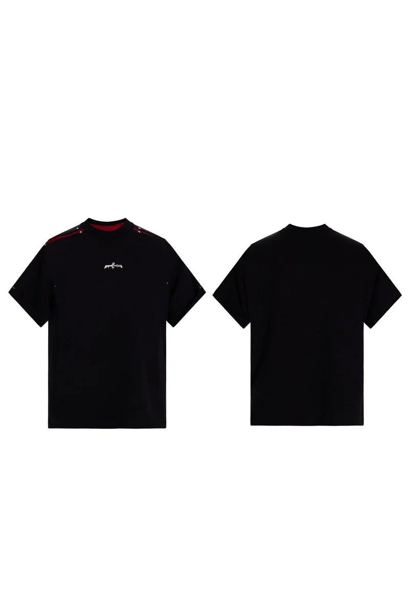 Contrast Crewneck T-Shirt