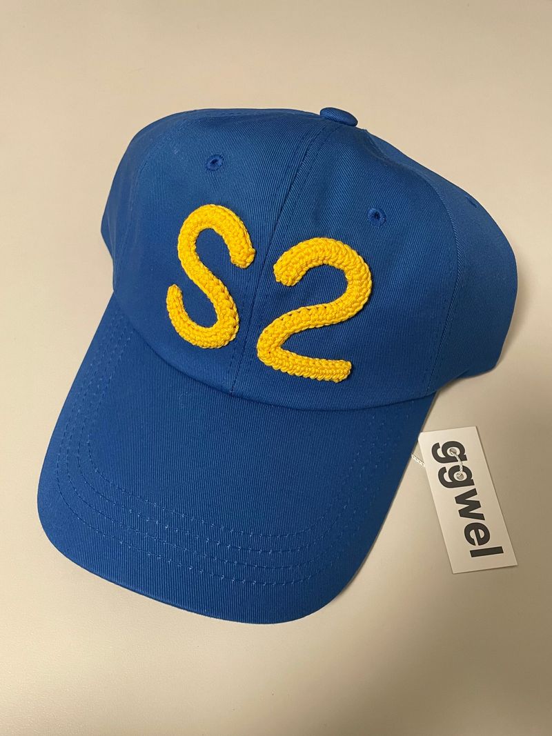 CUSTOM INITIAL CROCHET CAP