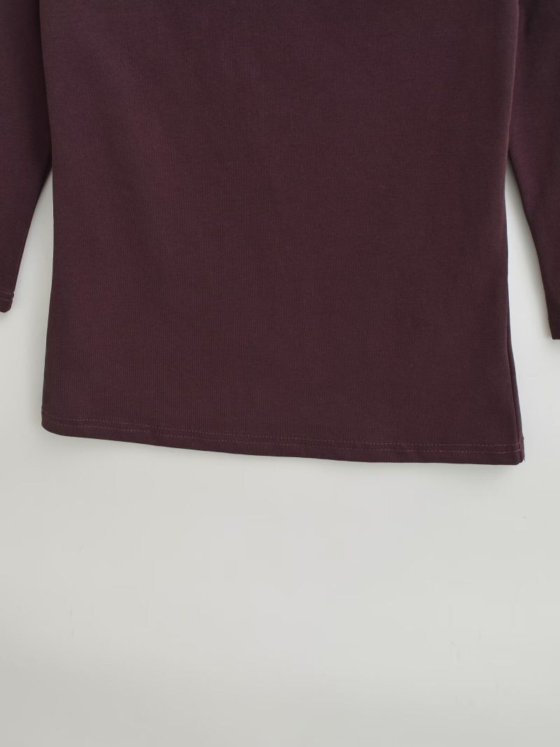 Ainoa Boat Neck Three Quarter Top