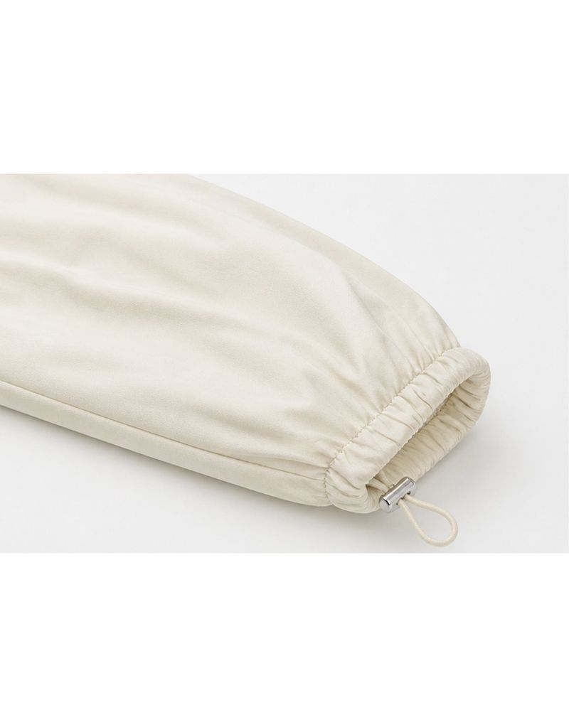 [PRE-FALL] Flora Tweed Layered Ribbon High-Neck String Windbreaker Ivory