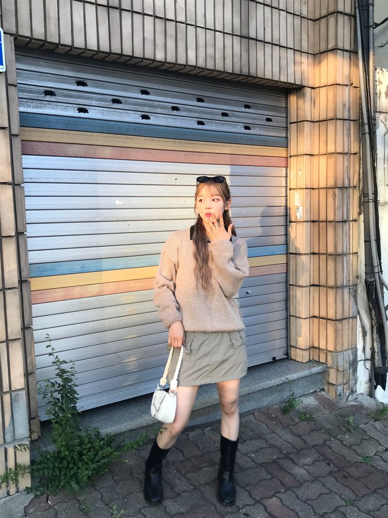 Larvate mini skirt