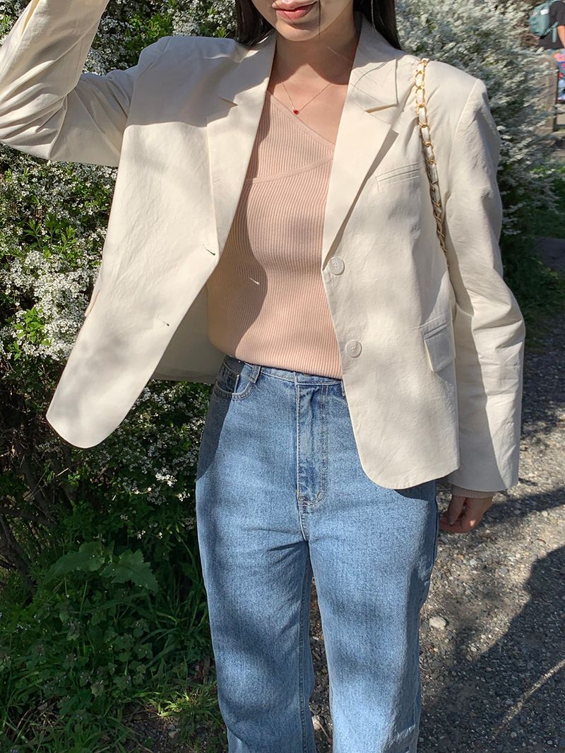 [MADE] DENISE WRAP V KNIT
