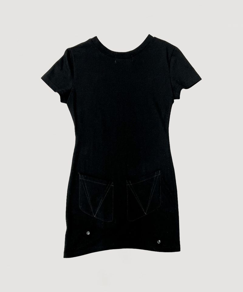 DROOP LINE TEE DRESS