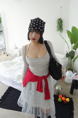LIGHT DOT POLY BEANIE