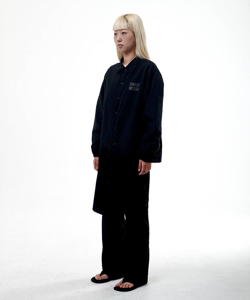 ARCH LOGO COACH JACKET-BLACK