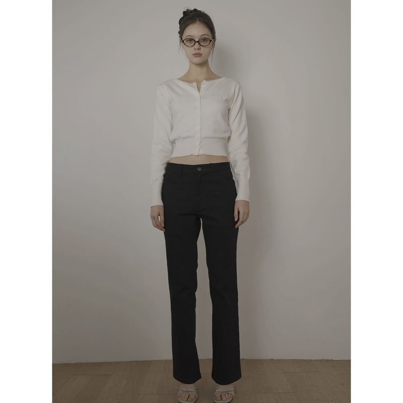 Bellialeu（ベルリアル）の「BLACK BOOTCUT JEAN（Pants）」