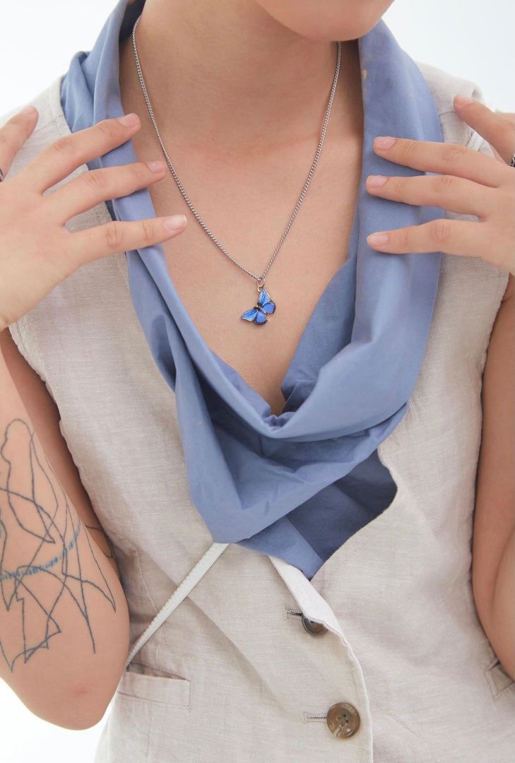 Butterfly Necklace (4 Colors)