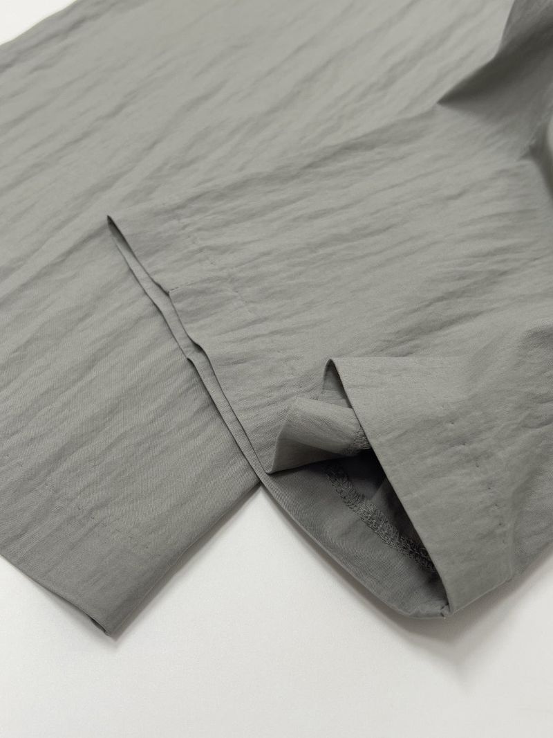 Yvon Nylon Strap Wide Slacks