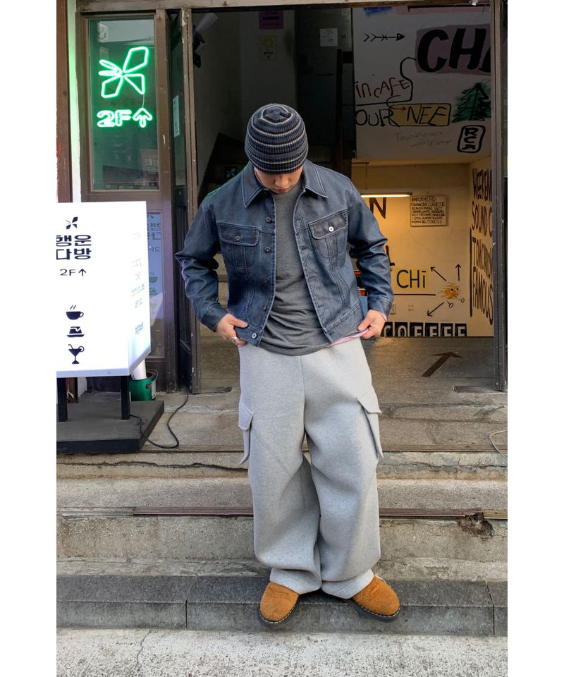 Tantan Neo Sweat Cargo Pants
