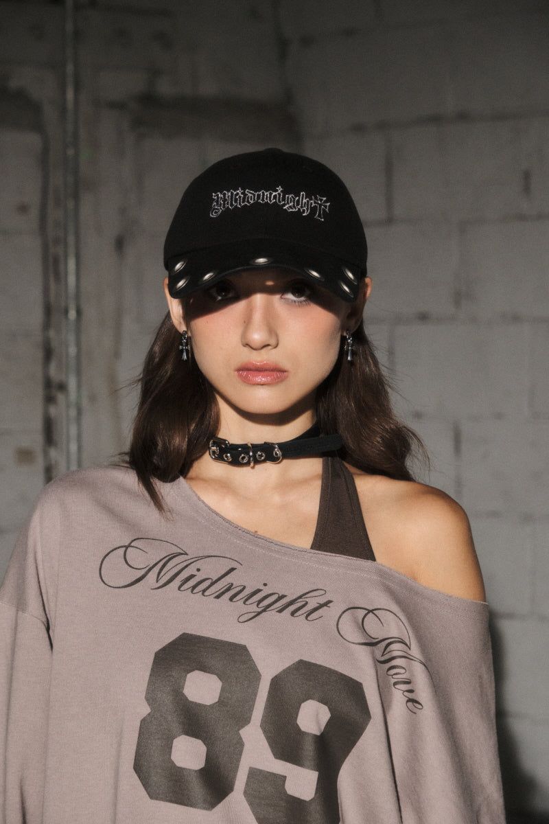 brim cap (black)
