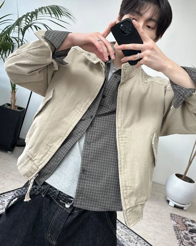 Tiar Crop Check Shirt