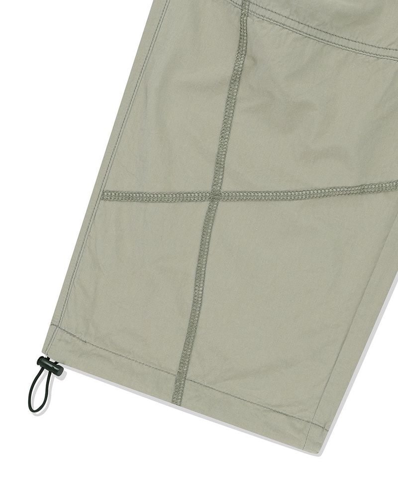 COVER STITCH PARACHUTE PANT
