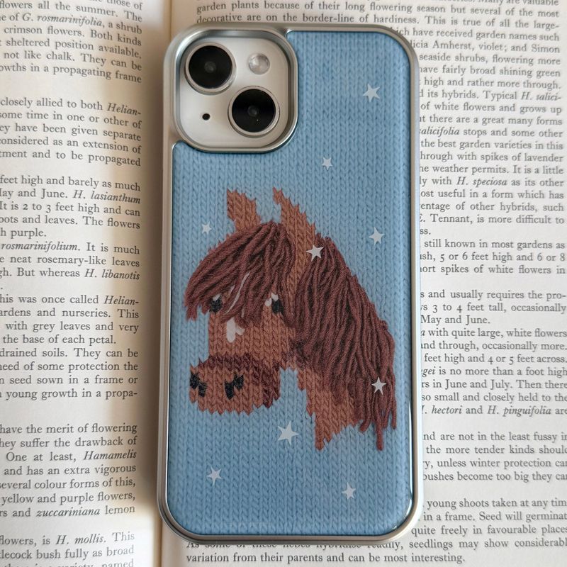 STAR HORSE EPOXY CASE_BLUE