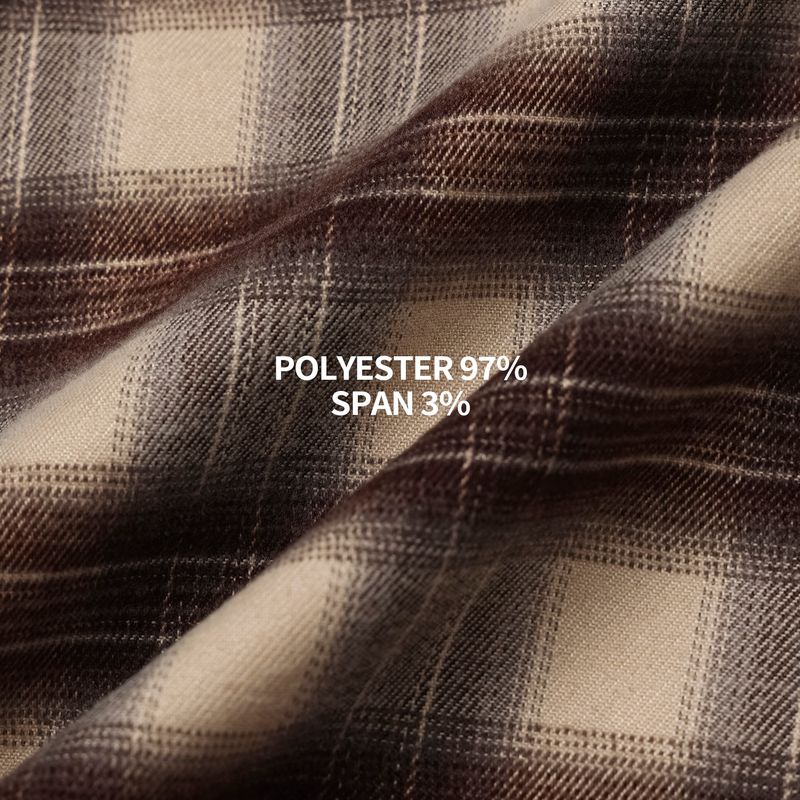 [premium] jack check overfit shirts
