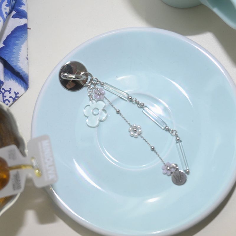 WATERJEAN（ウォータージン）の「[MADE] clear flower key holders (long ver.)（Toys/Key Holders）」
