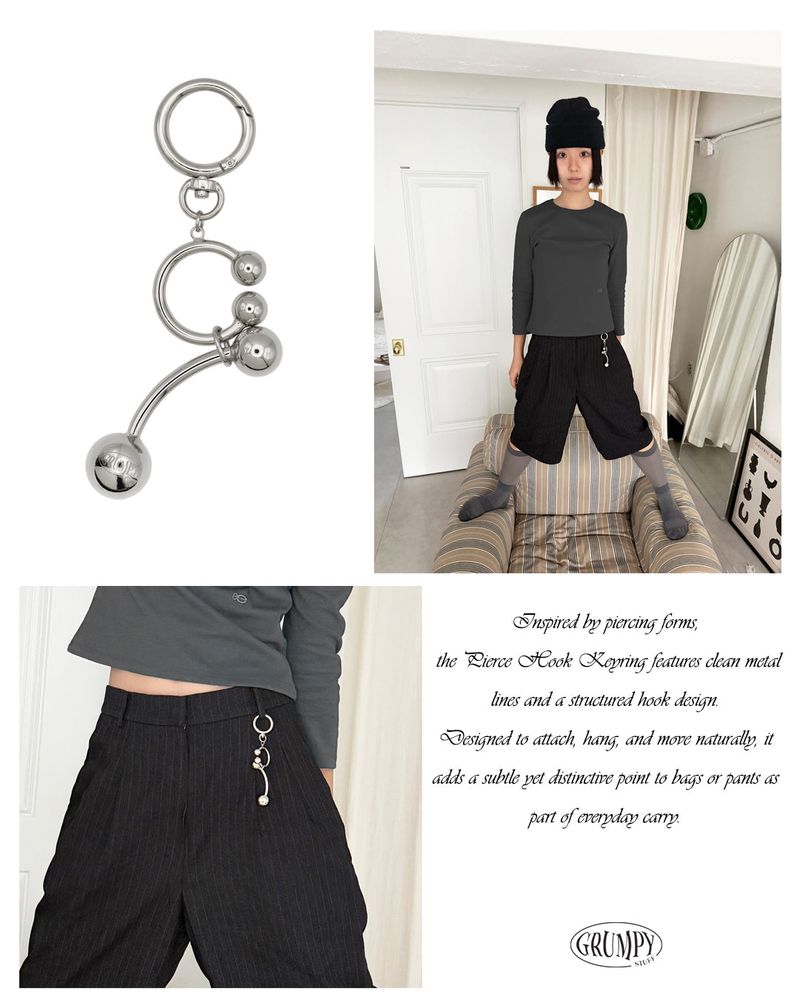 Pierce Hook Keyring