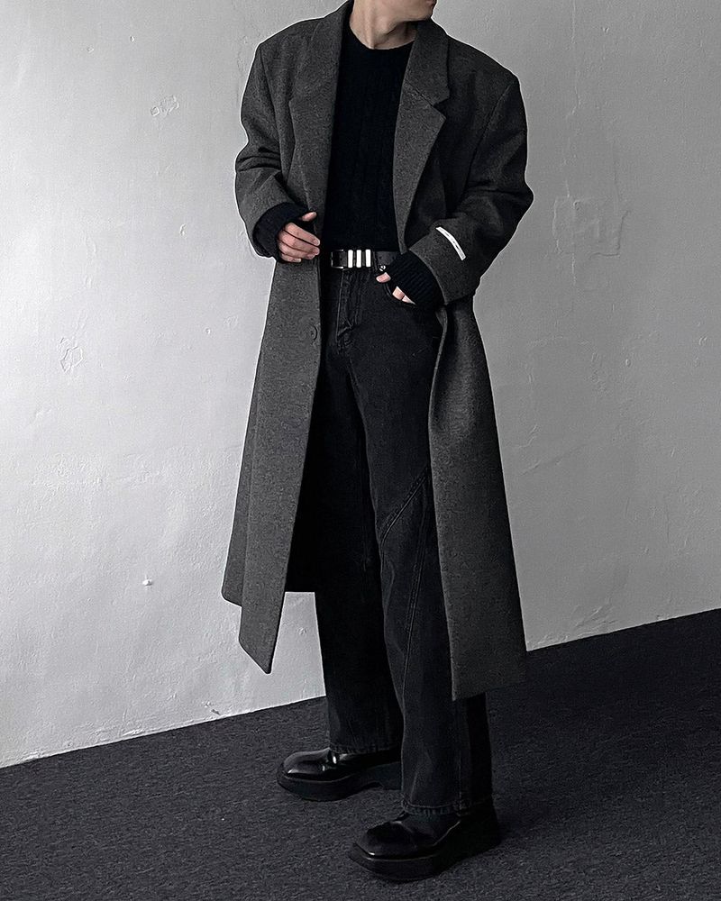 YM Lauren Wool Dart Coat (4 colors)
