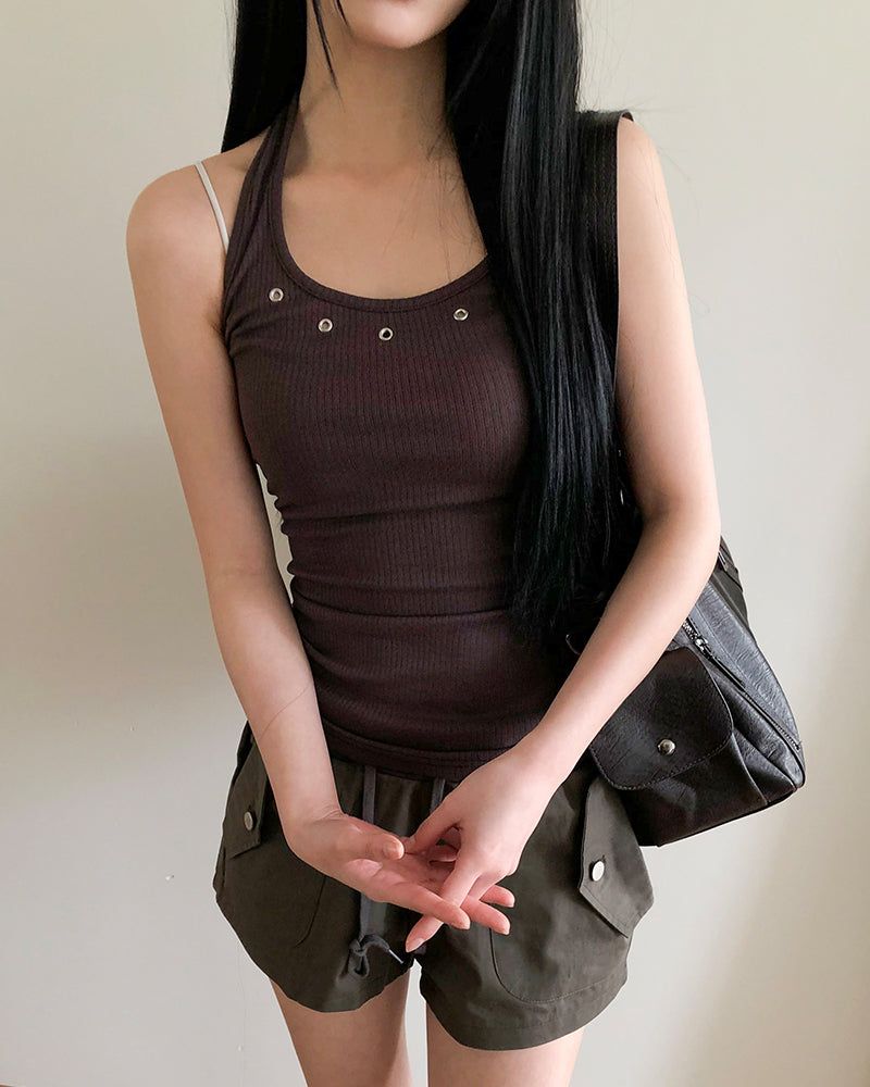 WONDER WONDER（ワンダーワンダー）の「Lunef Halter Neck Sleeveless Top（Tops）」