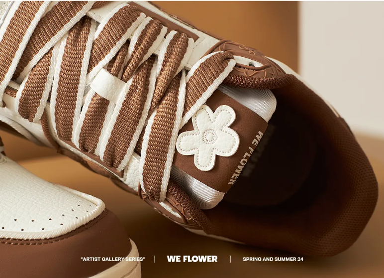 We Flower Trendy people Star style campus style trendy breathable  Flat shoes