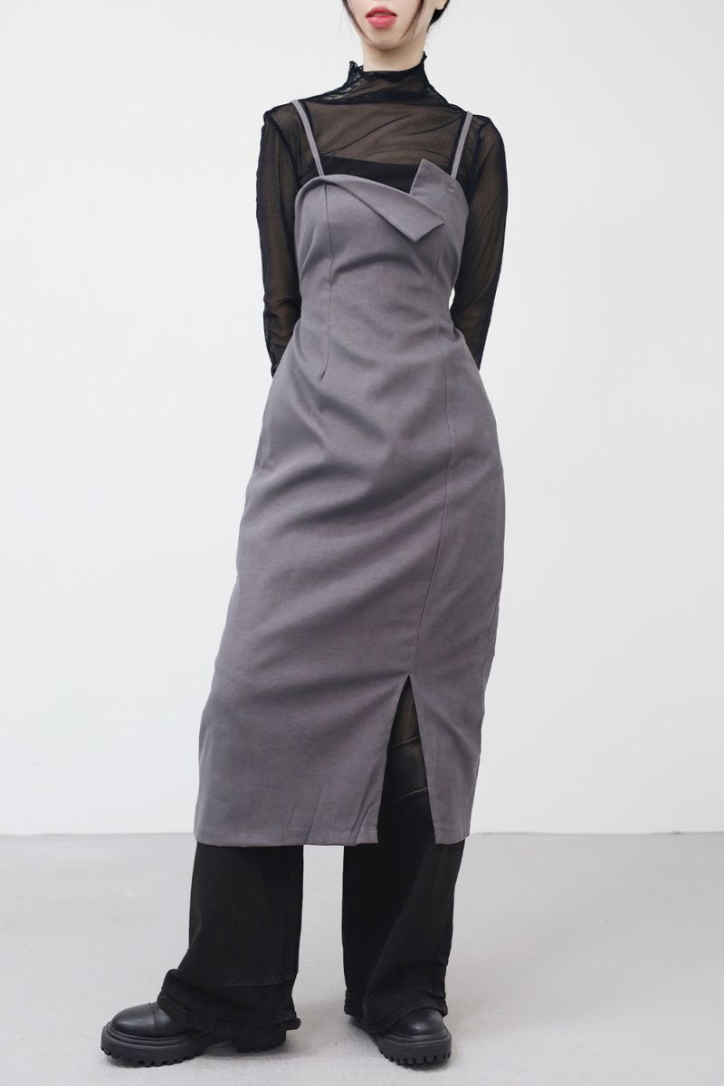 NONCODE（ノンコード）の「Roene Unbalanced Bustier One Piece（Dresses）」