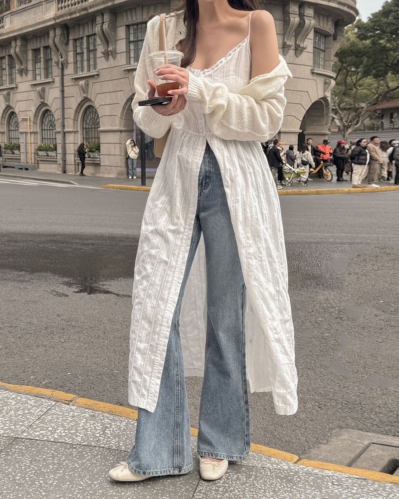Beaton cropped knit cardigan