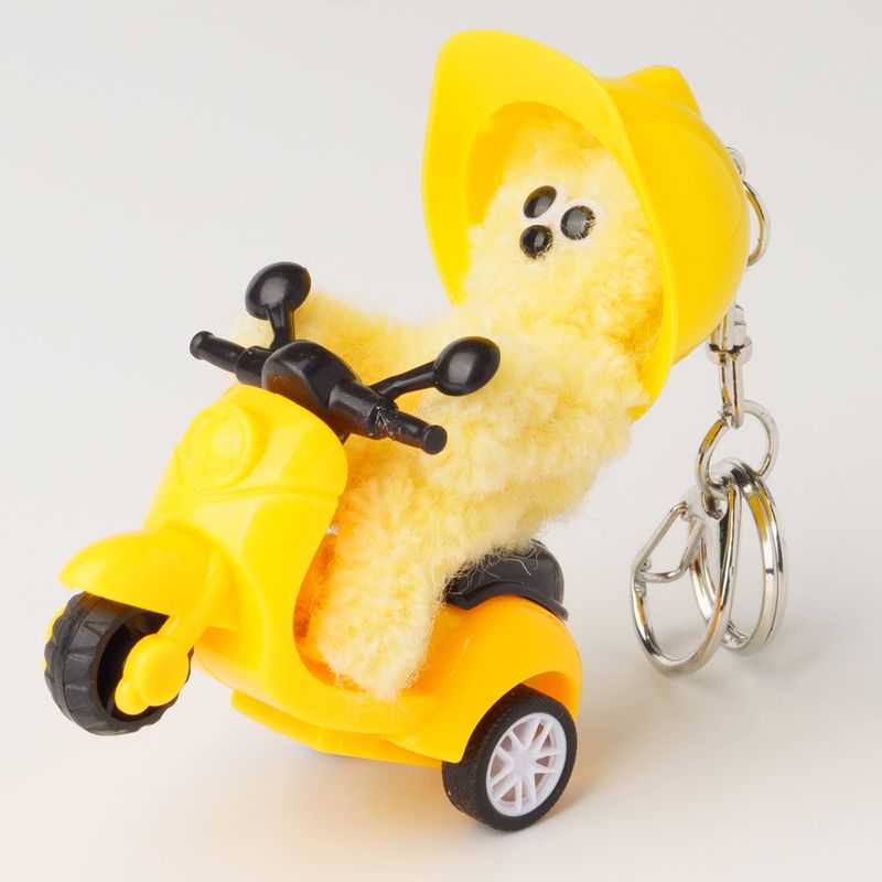 CUSTOMI（カストミ）の「バイカーモンスター キーチェーン イエロー（トイ/キーホルダー）」