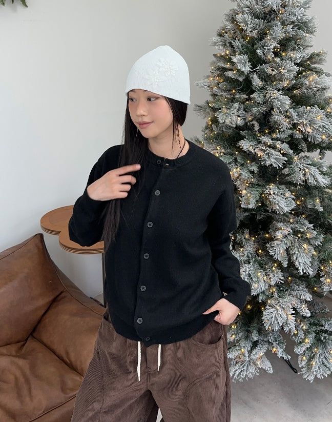 SATIIIZ(サティーズ)の「Diede Basic Cardigan(Tops)」