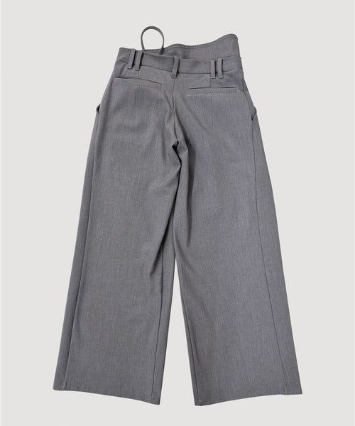 STRING WIDE TROUSERS