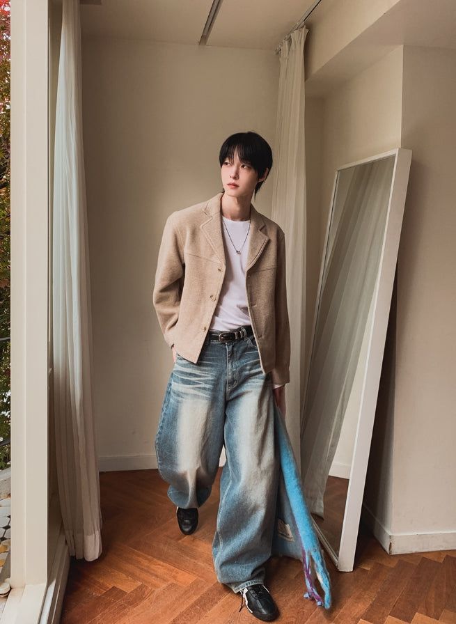 Kenny Wool Crop Blazer