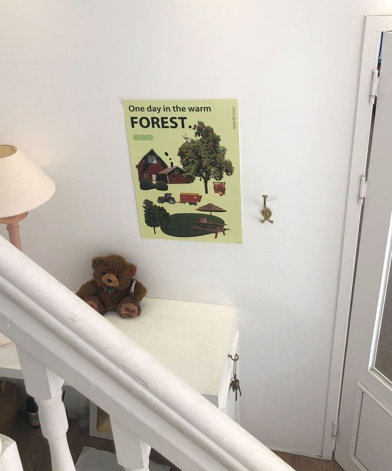 warm forest poster