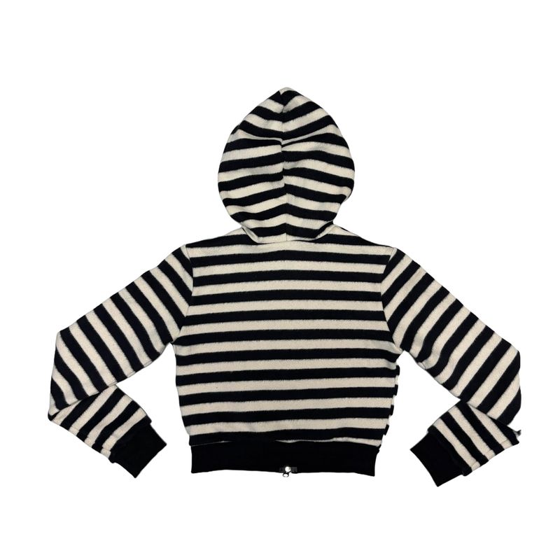 Stripe hood jumper (기모)