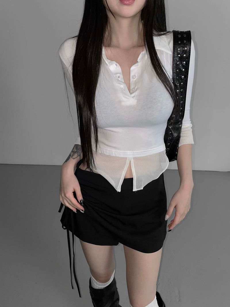 shirring formal skirts(2 color)