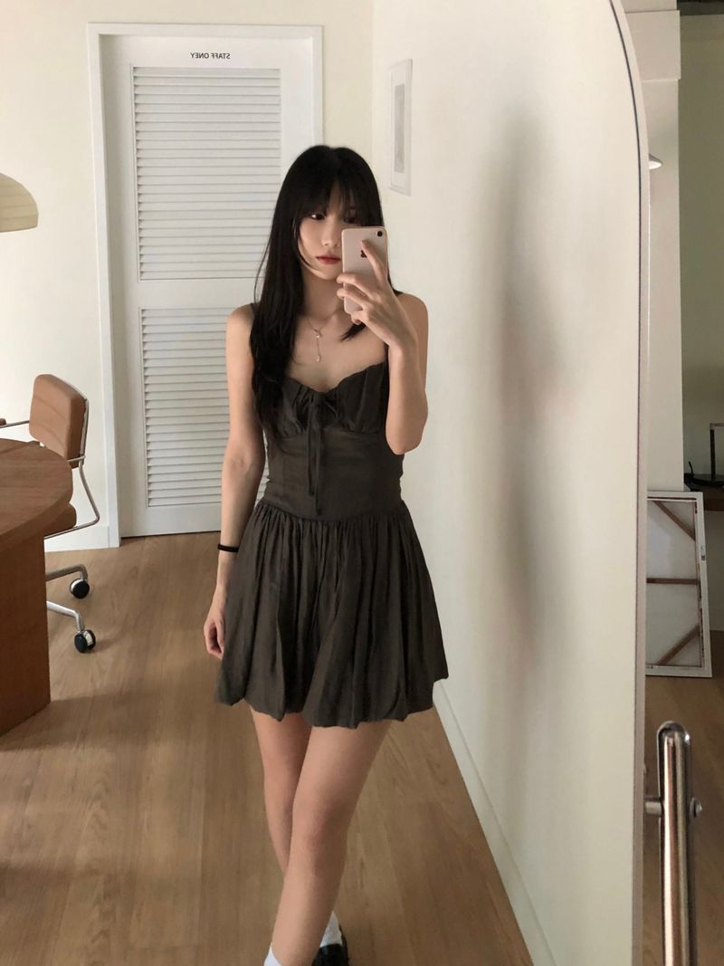 Haze Balloon Mini Dress (3 colors)