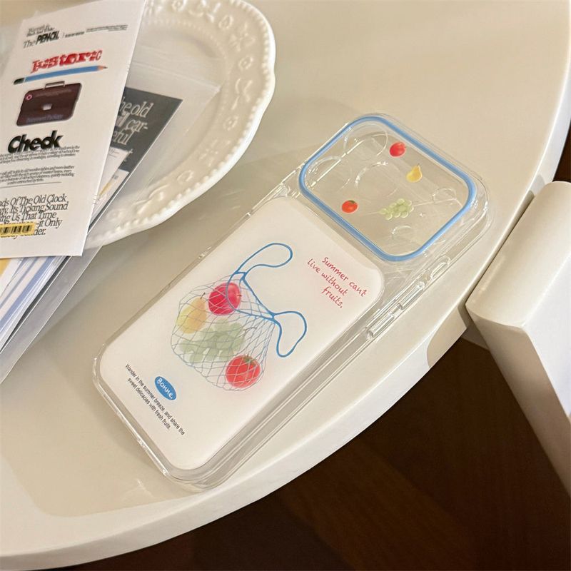 Fresh Fruit Shopping Bag iPhone Case