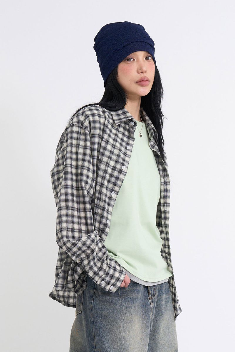 Raucohouse（ラウコハウス）の「Key Check Shirt（Tops）」