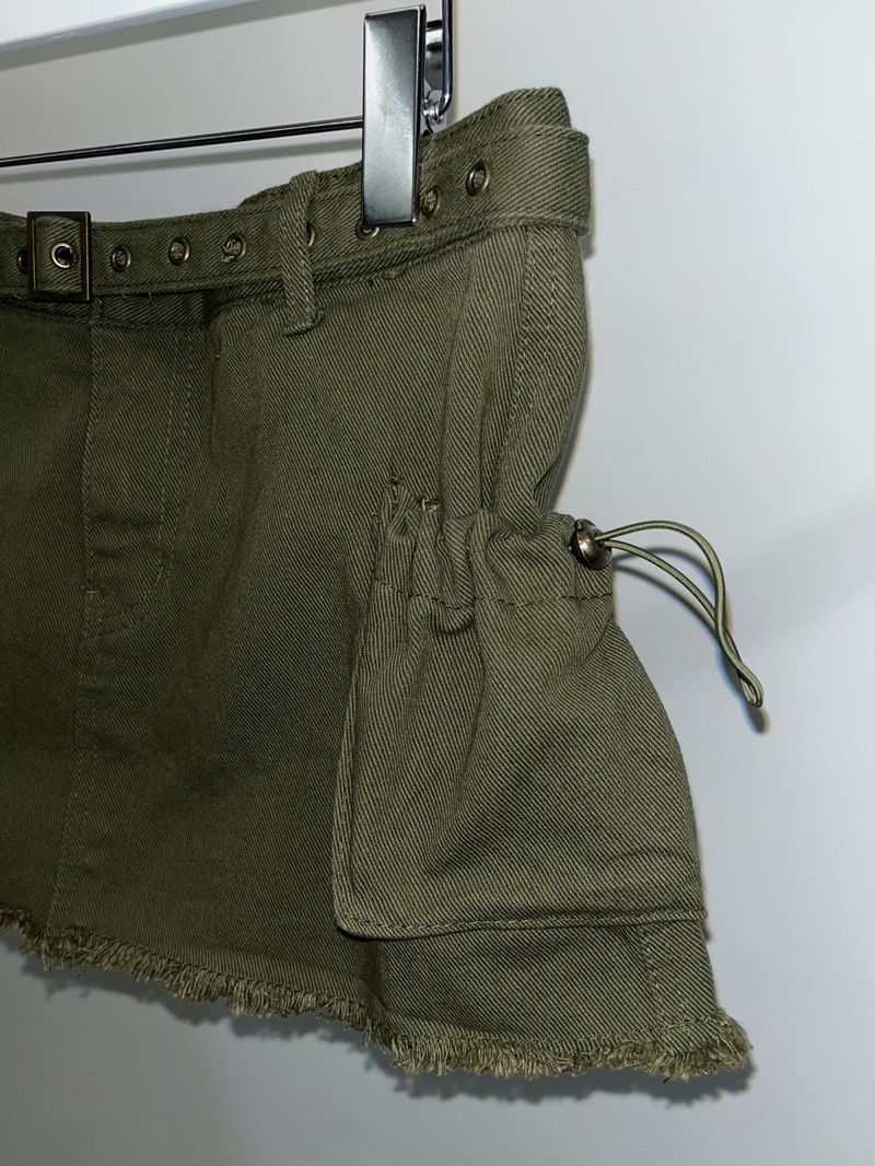 CARGO MINI SKIRT