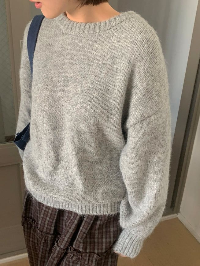 Hank Color Mix Round Wool Knit