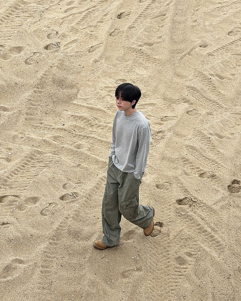 Pre Supima Cropped Long Sleeve