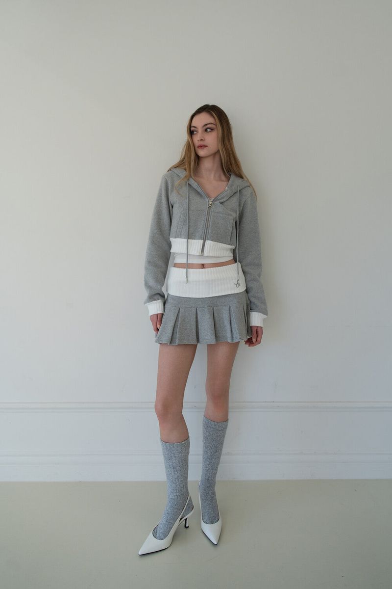 [Seow] Lip Logo Hood Zip-up(2colors)