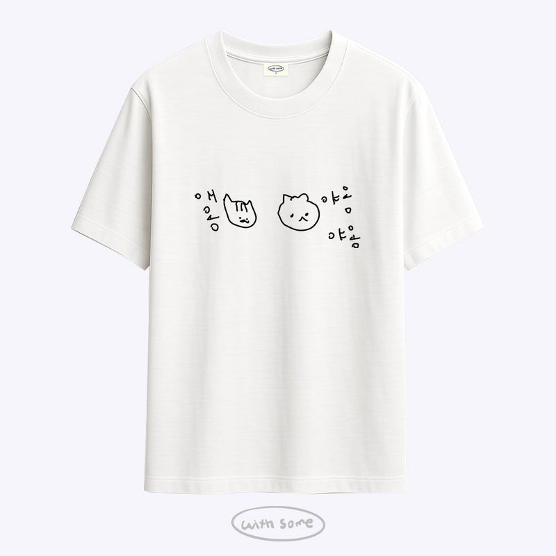 withsome（ウィズサム）の「Mara Goang meow meow T-shirt（Tops）」