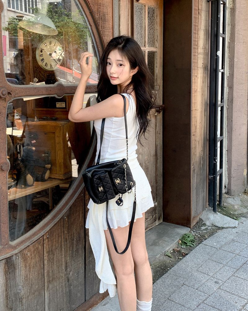 Heitu lace sleeveless