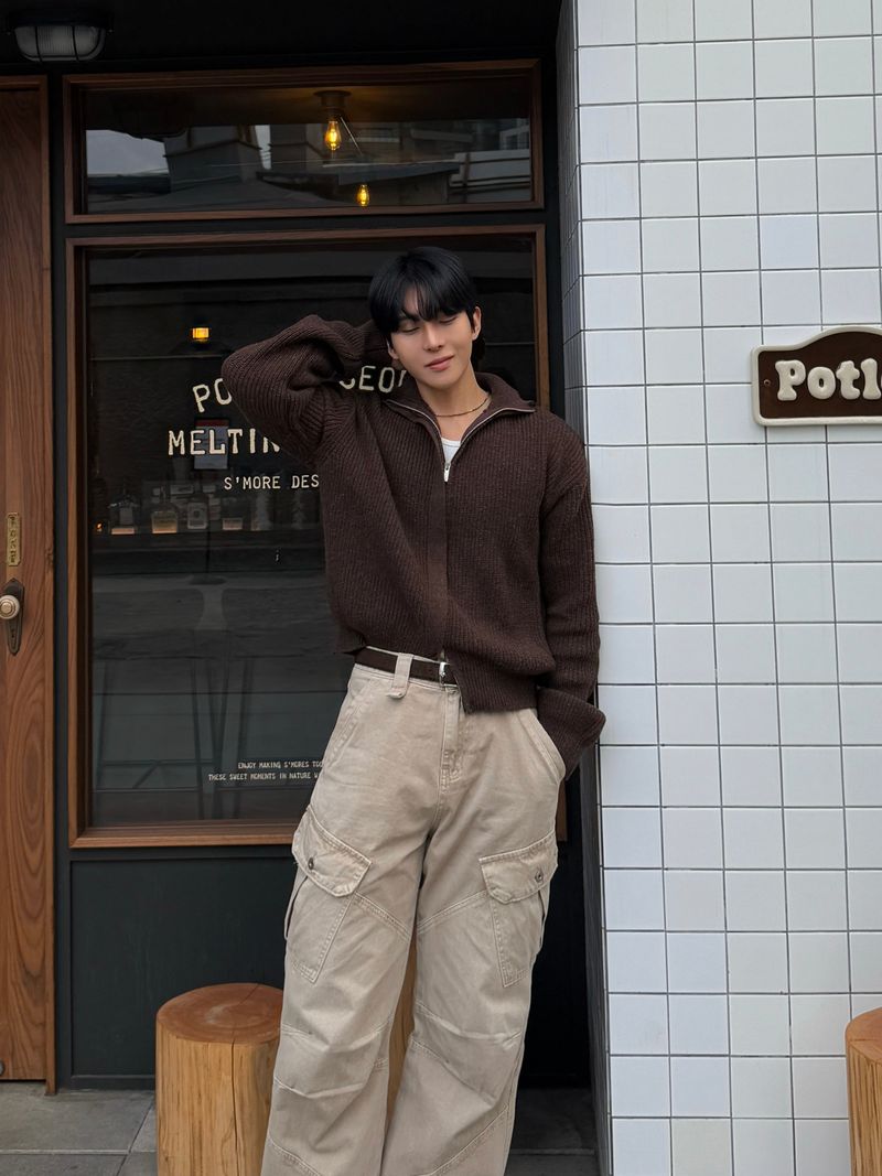 Lard dying cargo pants