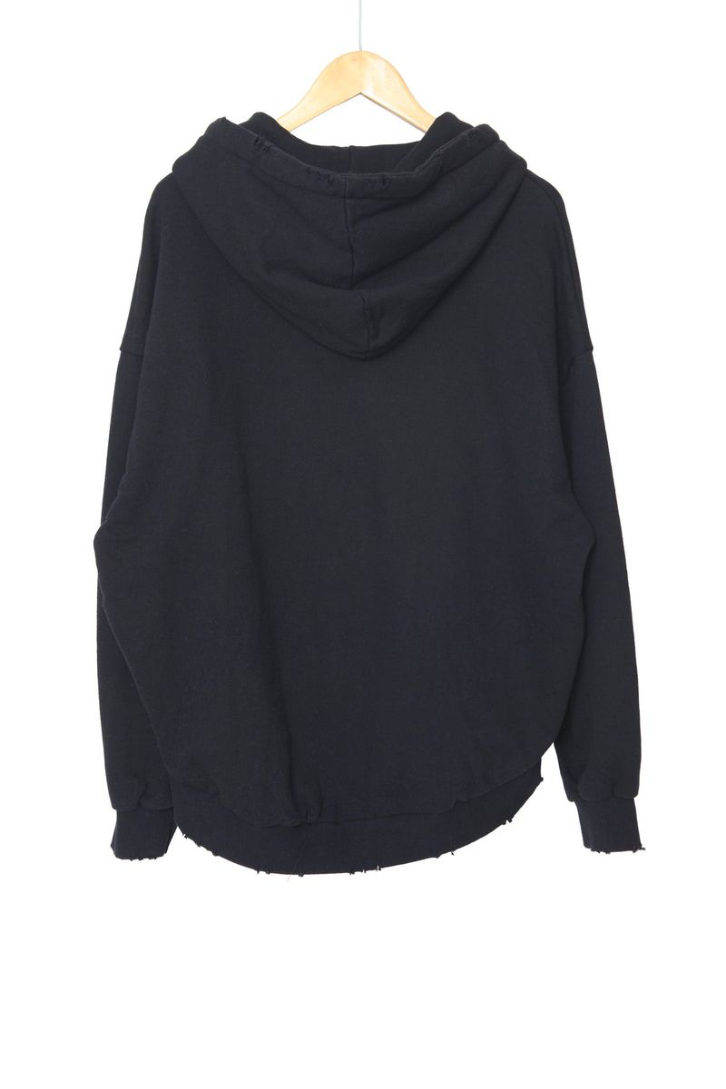 junk two-way zip-up hoodie