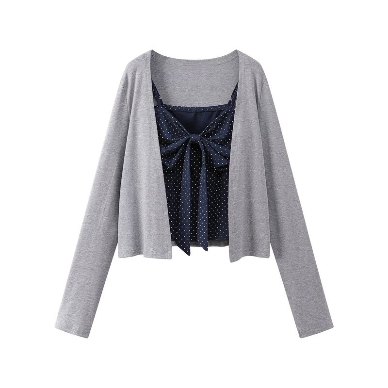Serin Dot Ribbon Layered Set