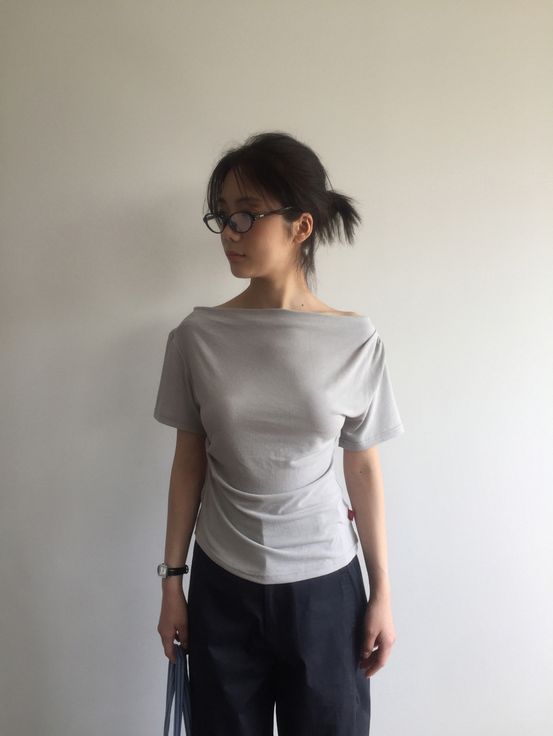 YWD SHIRRING T-SHIRTS (3color)